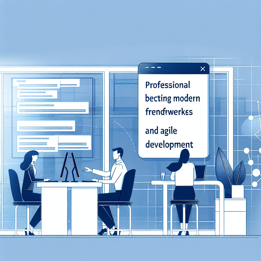 Empresas apuestan por frameworks modernos y desarrollo ágil para optimizar sus soluciones web